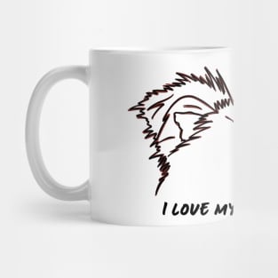 Border Collie Love Mug